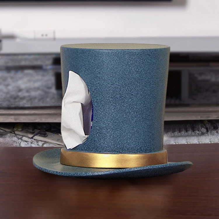 

Creative Luxury Tissue Boxes Living Room Container Office Accessories Tissue Box Nordic Servilletero Home Organization DF50ZJH