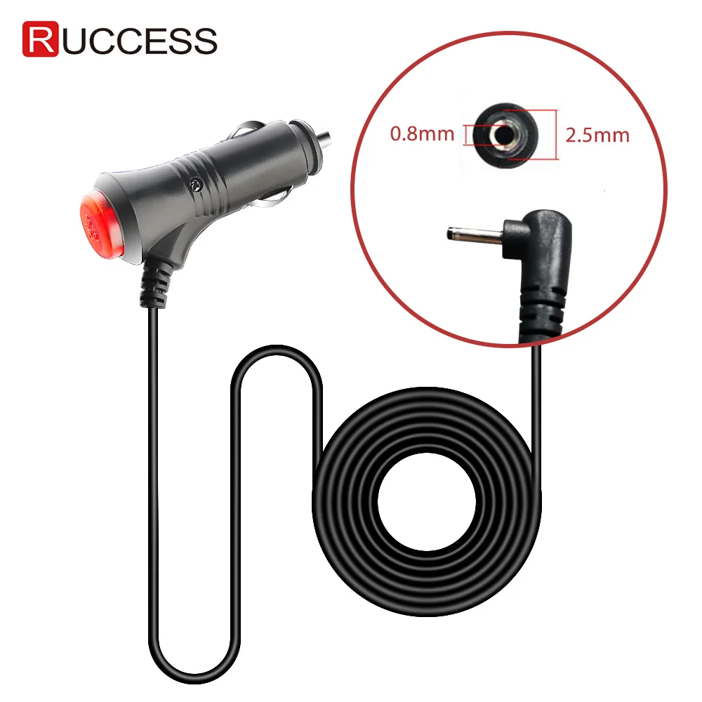 Автомобильный видеорегистратор RUCCESS 12 В постоянного тока радар детектор двойной