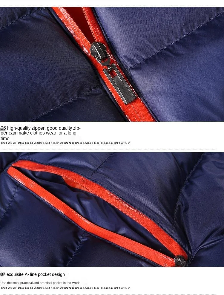 Winter Jacket MenFashion Stand Collar Male Parka Jacket Mens Solid Thick Jackets and Coats Man Winter Parkas M-6XL