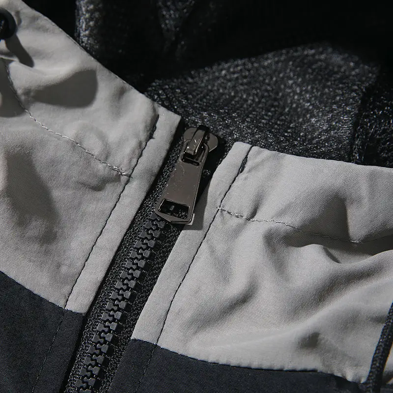 

2021 Spring and Autumn New Restake Jacket Men's Student Korean Casual Fashion Wild Trend Hooded Jacket Windbreaker