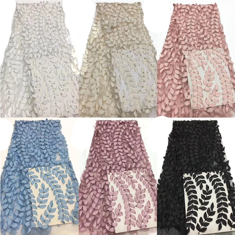 Высококачественная 2020 африканская кружевная ткань чистый цвет элегантные