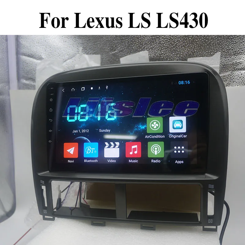 Liandlee автомобильный мультимедийный плеер для Lexus LS LS430 XF30 Toyota celyor 2000 ~ 2006 NAVI CarPlay