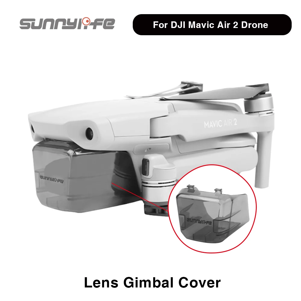 

Sunnylife Защитная крышка для объектива с шарнирным замком, защита от царапин и пыли для DJI Mavic Air 2, аксессуары для дрона