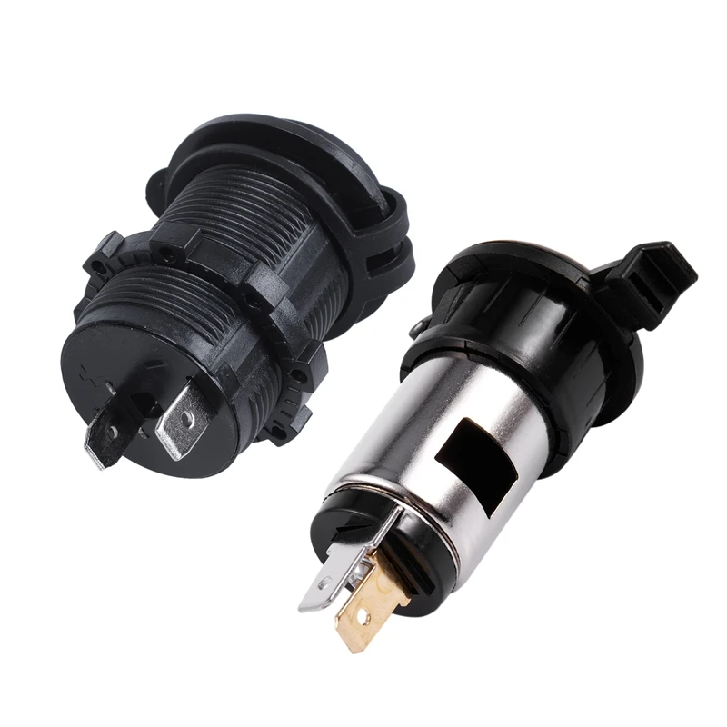 2 шт. Автомобильный Кабель Предварительно проводной разъем прикуривателя DC 12V