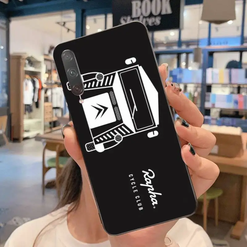 YJZFDYRM Rapha дорожный велосипед гонки небо логотип мягкий Чехол для телефона Huawei P40 P30