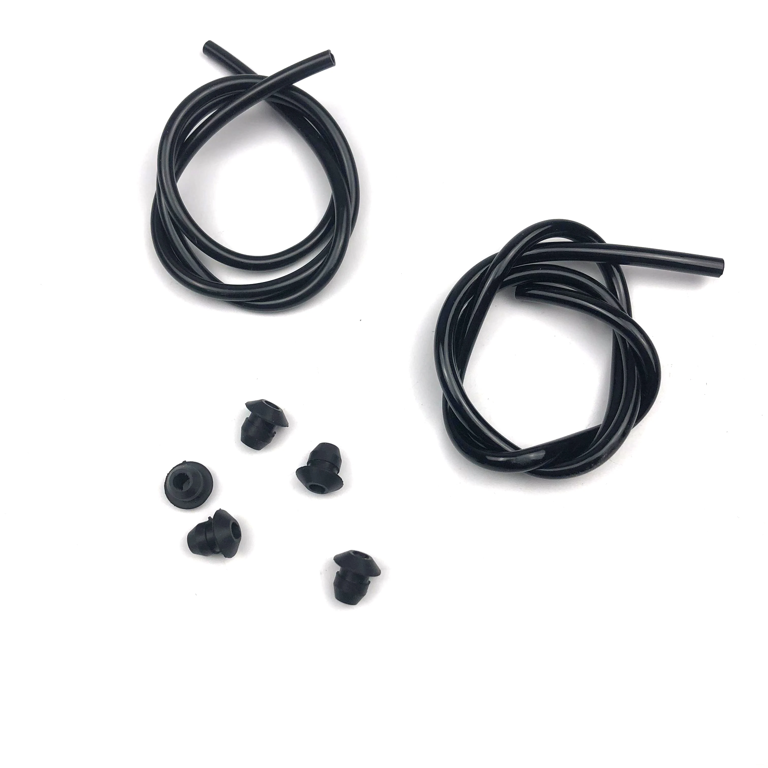 Шланг топливный 630*5 мм 2 шт. + втулка для шланга трубы 5 бака Stihl FC85 FH75 FS36 FS40 FS44 FS48 HL75