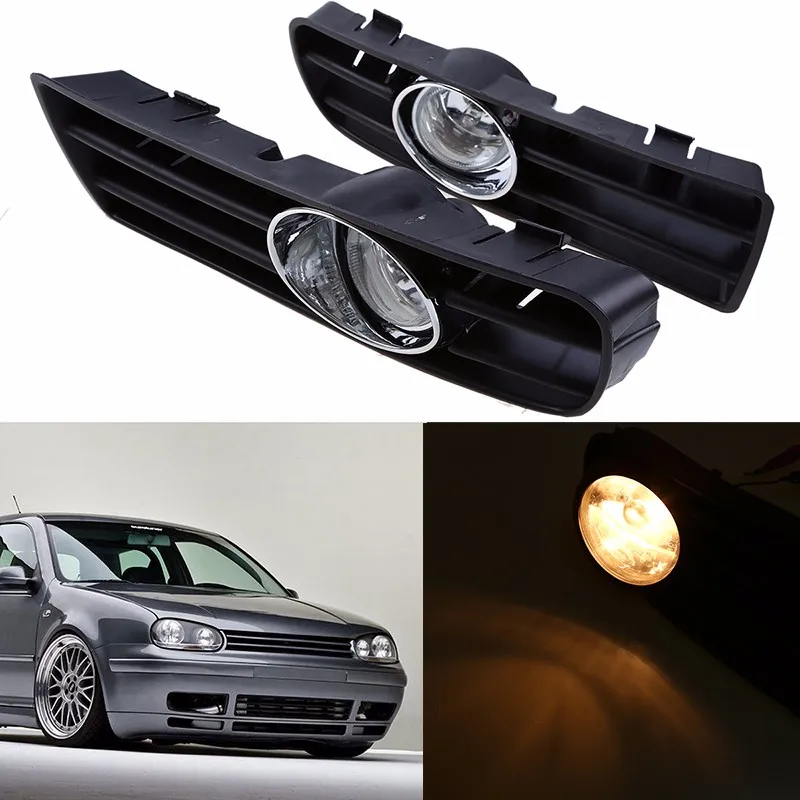 POSSBAY галогенные/светодиодный передний бампер автомобиля туман светильник для VW