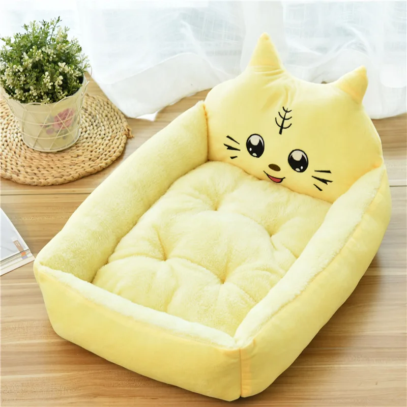 

Soft Dog Bed Kennel Suede Cats Dogs Cushion Washable Pet Lounger Breathable Mat Blanket Pet Supplies For Small Medium Large Dogs