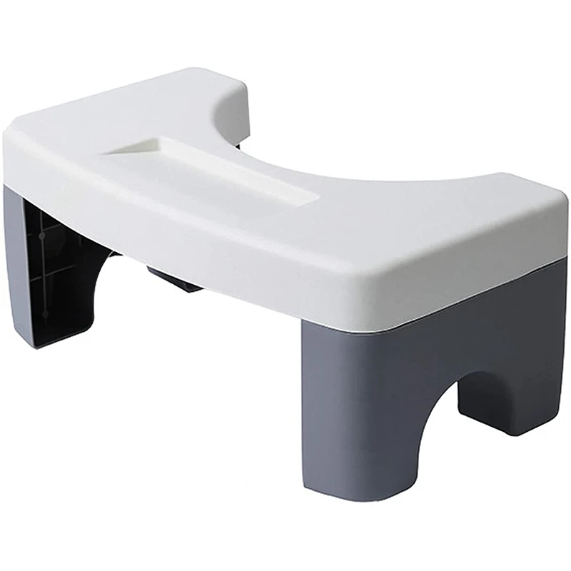 Toilet Stool Poop Adult Foldable Step Easy Wash and Store Spliceable Squatting |