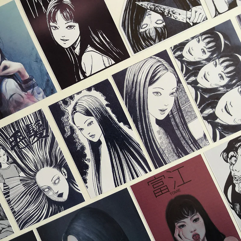 Три Ratels 37 шт. ужас комиксов чтомые Фуцзянь черно белые Триллер Стиль Чемодан