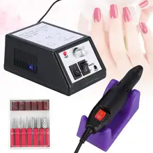 12W электрические сверла для ногтей Set Mill Cutter Machine Типсы маникюра