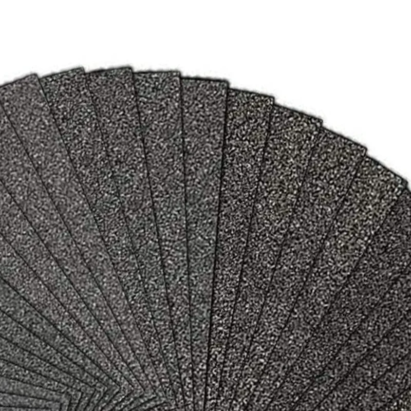 

52 Pcs Sandpaper, Sandpaper Sander Sheets Waterproof of 120-3000 Grit Wet Dry Sandpaper Assortment 9X 3.6 Inch