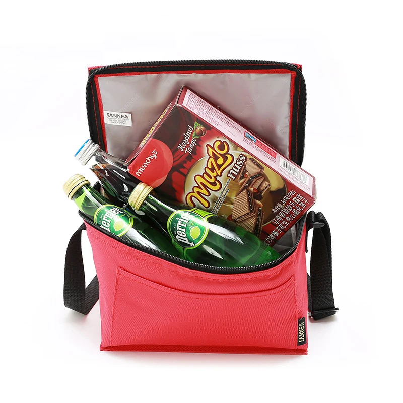 

Сумка-холодильник для женщин, для студентов колледжа, с передней панелью, прочная, долговечная, сохраняет температуру, вместительная, для ве...