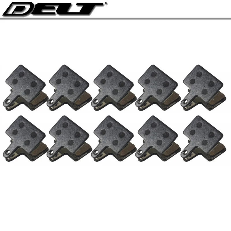 Resin 10 pairs 10 пар смолы/металл MTB велосипед дисковые Тормозные колодки для Shimano M375 395 416 445 446 447 475 485 495 515 525 535 Tektro Orion - Цвет: Resin 10 pairs