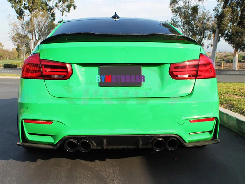 P.S-M Style 1:1 Carbon fiebr Trunks Spoiler Fit For BMW F80 M3 F82 M4 | Автомобили и мотоциклы
