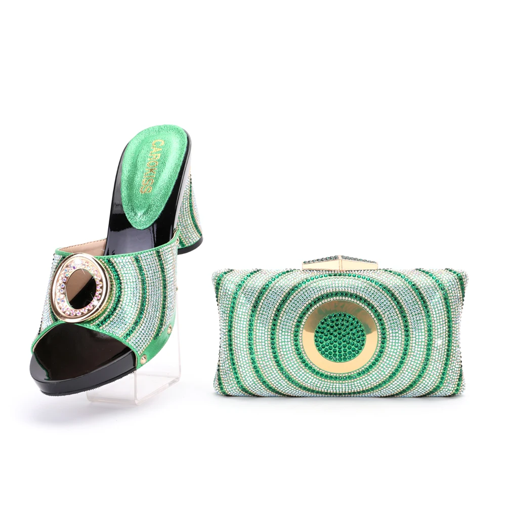 2021 итальянские дизайнерские африканские и нигерийские вечерние туфли на высоком