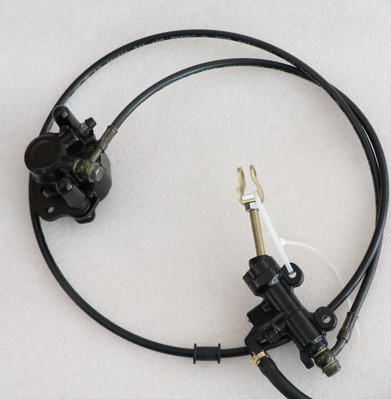 

Rear brake pump assembly one disc brake oil pump hand brake and foot brake pump suitable for karts modified ATVs