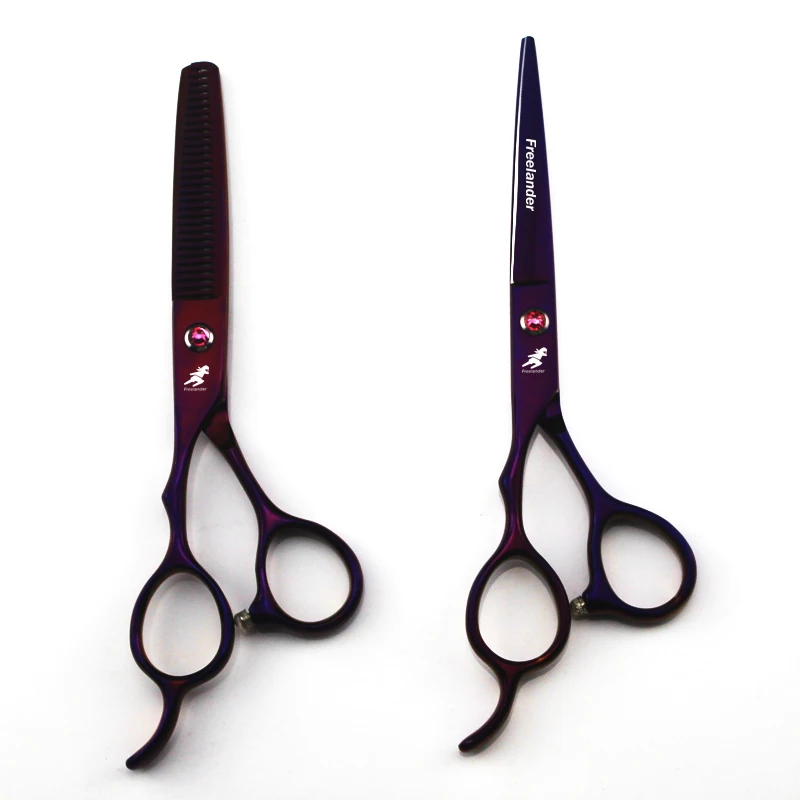 6 0-дюймовые Профессиональные парикмахерские ножницы прямые и Изогнутые части