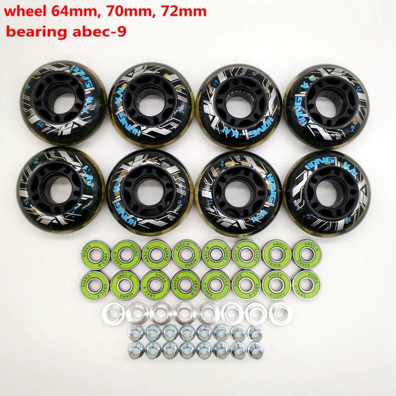 Бесплатная доставка колеса для роликовых коньков детские коньки PU 64 мм 70 72 | Спорт