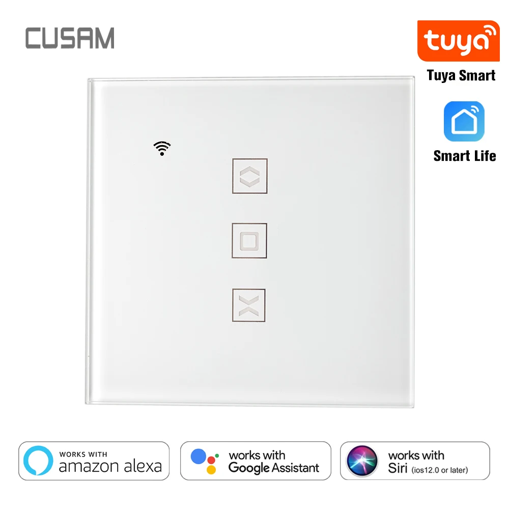 Tuya Smart Life Wi Fi занавес штора с переключателем для роликовых затвора