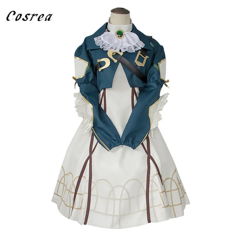 Короткая футболка с героями из японского аниме фиолетового цвета платье-костюм