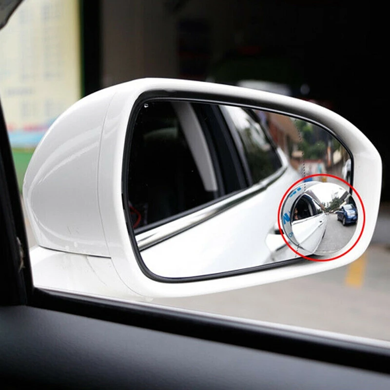 1 шт./2 шт. CarMirror маленькие круглые боковые Blindspot Зеркало заднего вида для парковки