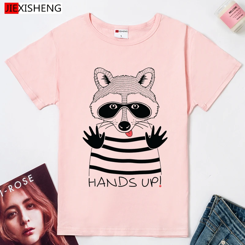 Женская футболка с веселым мультяшным принтом лисы женская коротким рукавом