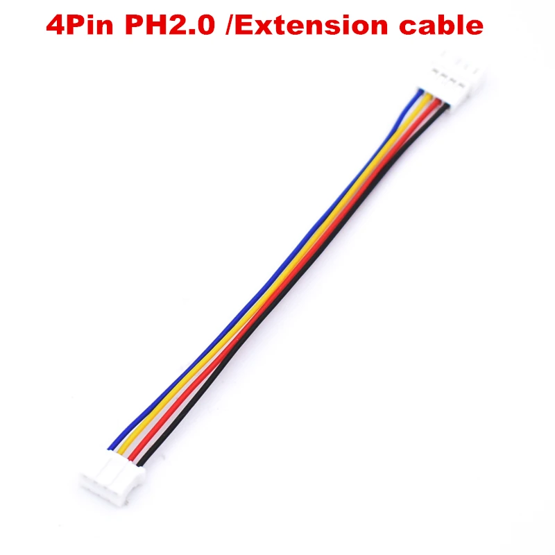 100 шт./лот видеокарта PH2 0 мм 4/2 контакта штекер-2 гнездовой разъем для снижения