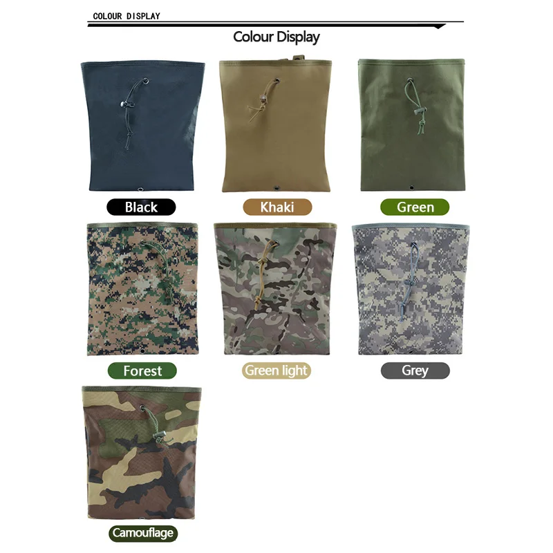 Тактические переработанные мешки 1000D Сумочка для склада мелочи Тактический