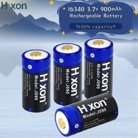 3 7v 16340 900mah 100 capacity li ion rechargeable battery for arlo hd cameralaser pen led flashlight cellsecurity camera