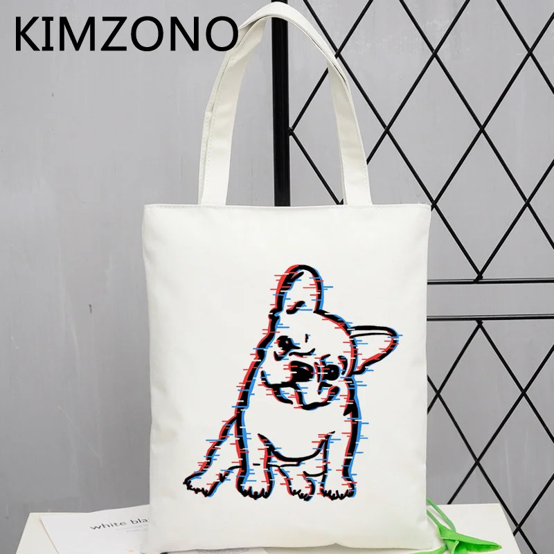 

Сумка для покупок с французским бульдогом, сумка для покупок, продуктовая сумка, магазин, ткань на заказ