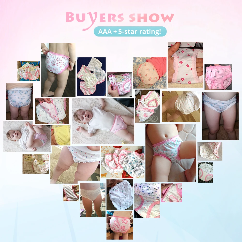 12 шт./лот 100% хлопковые трусы для девочек шорты трусики детское нижнее белье