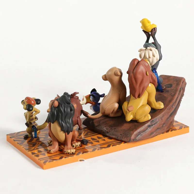 Лев королевские игрушки Simba Mufasa Nala Pumbaa Timon мини ПВХ игрушки для детей на день рождения Рождественский подарок