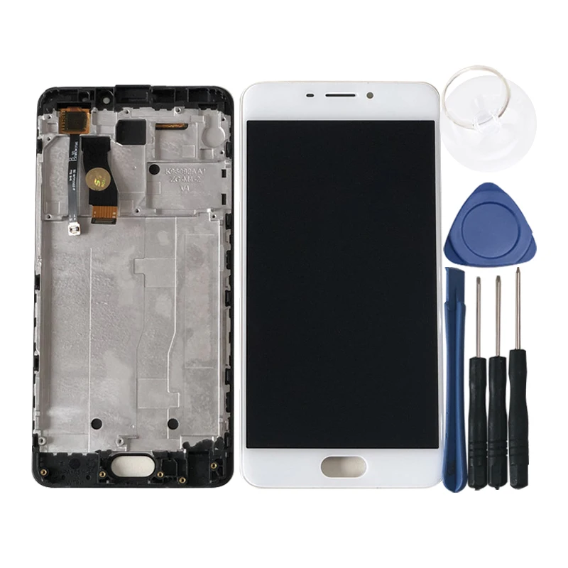 M& Sen для 5," Meizu M5 Note Meilan Note 5 M621Q M621M M621C M621H ЖК-дисплей+ сенсорная панель дигитайзер с рамкой