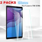 2 шт. закаленное стекло для Lenovo YOGA Tab M10 2nd Gen 10,1 дюймов экран протектор TB-X306F X306X анти-отпечатков пальцев Защитная пленка для планшета