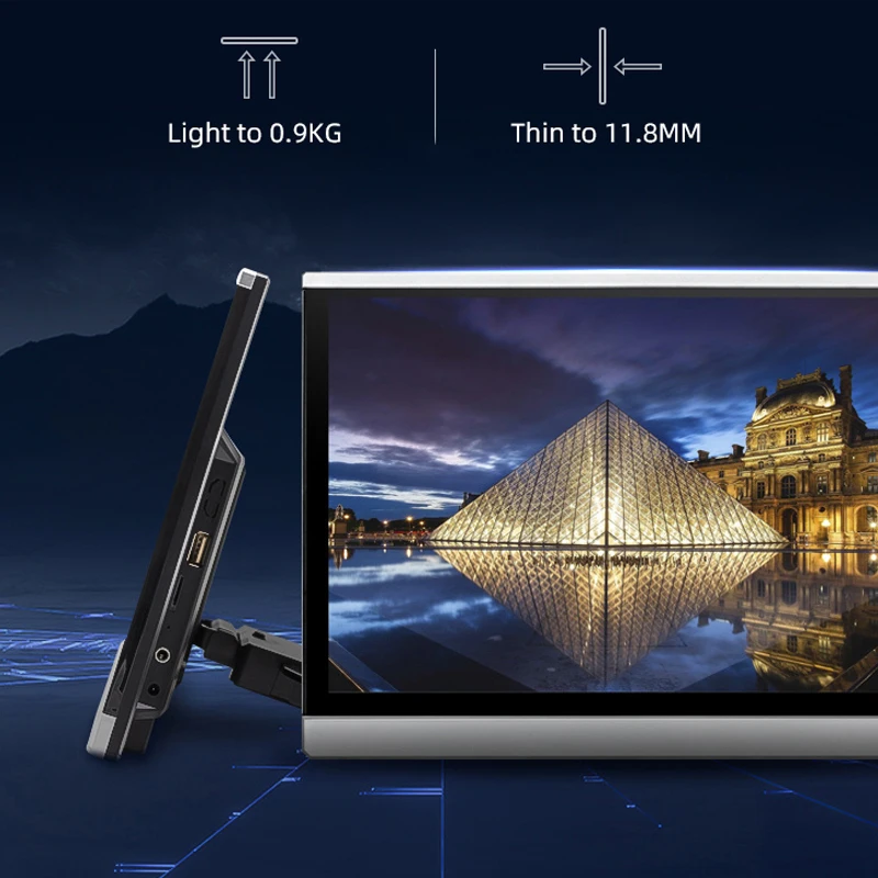 1 шт. автомобильная система развлечения экран 13 3 дюйма Android/2 + 32 ГБ/8 ядер/4K |