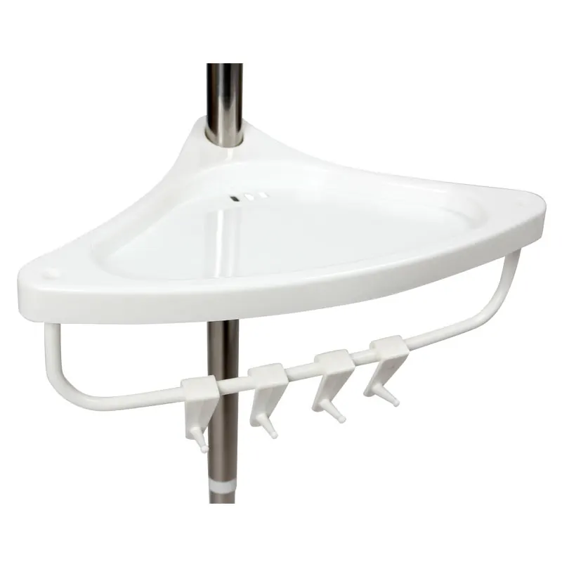 extension type 4 tier corner storage holder shelves bathroom shampoo shower kitchen storage rack organizer bath accessory free global shipping