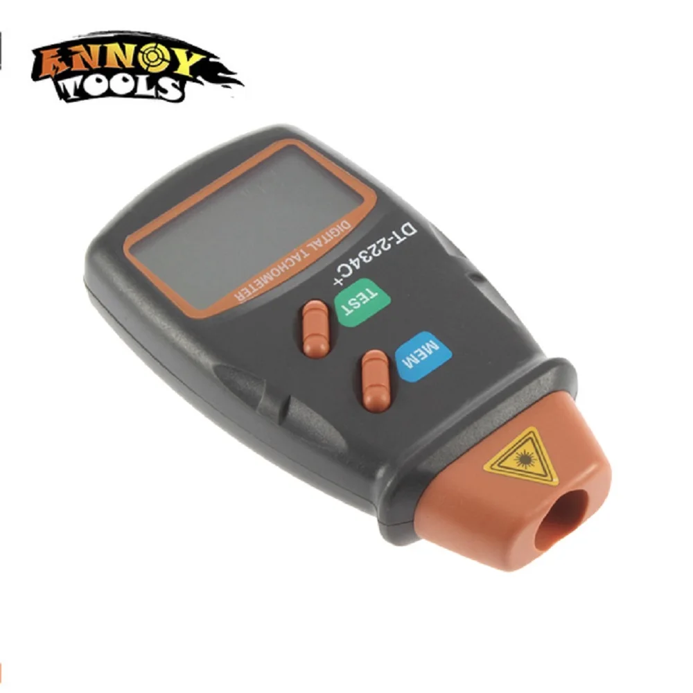 Высокое Качество Цифровой Лазерный Тахометр RPM Метр Бесконтактный Мотор Станка