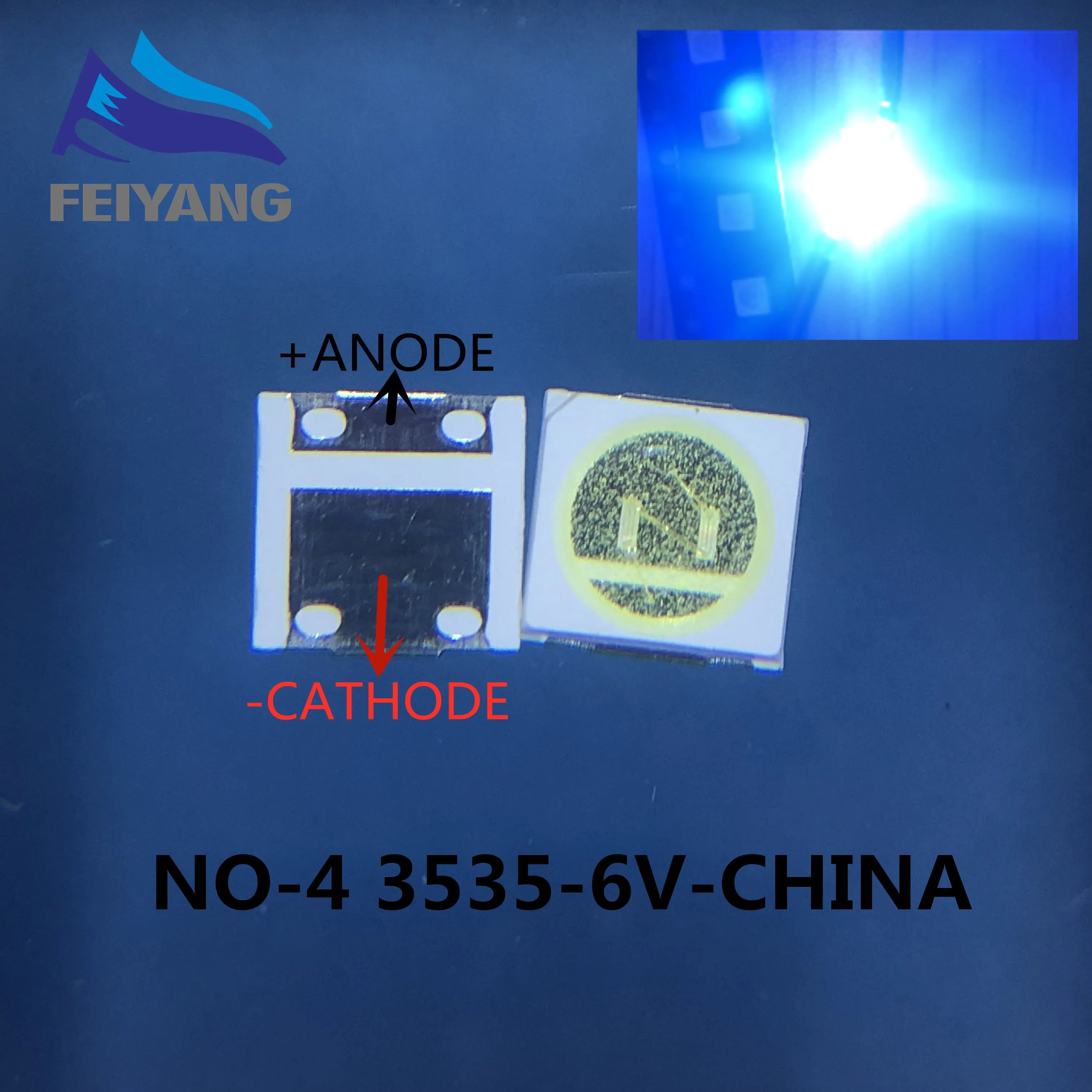 В переменного тока 50-100 шт. 2W 6V 3В 1 Вт 3535 SMD светодиодный заменить LG Innotek ЖК-дисплей
