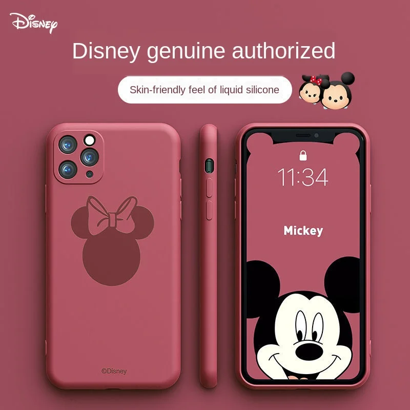 

Disney original Cartoons phone case is suitable for iPhone 6/7/8 plus XR XS Max 11/12 Pro Max/mini couple phone case