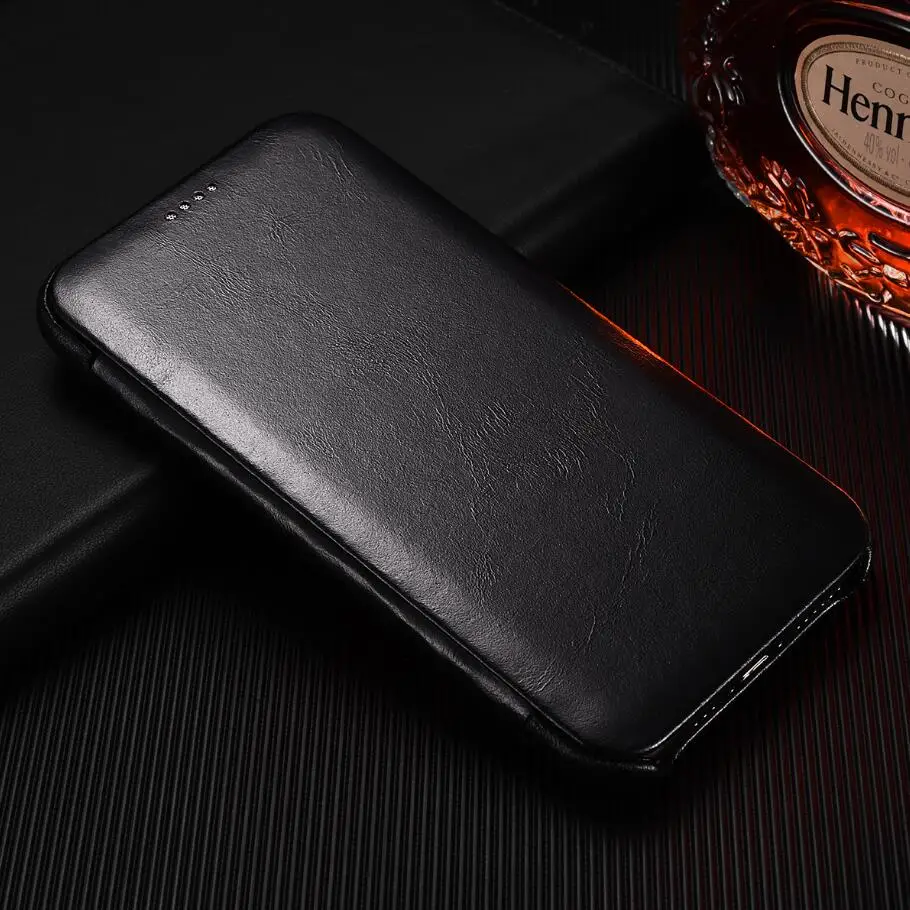 ICarer Роскошный кожаный флип-чехол для iPhone 11 Pro Max 5,8 6,1 6,5 XS XR чехол из натуральной кожи