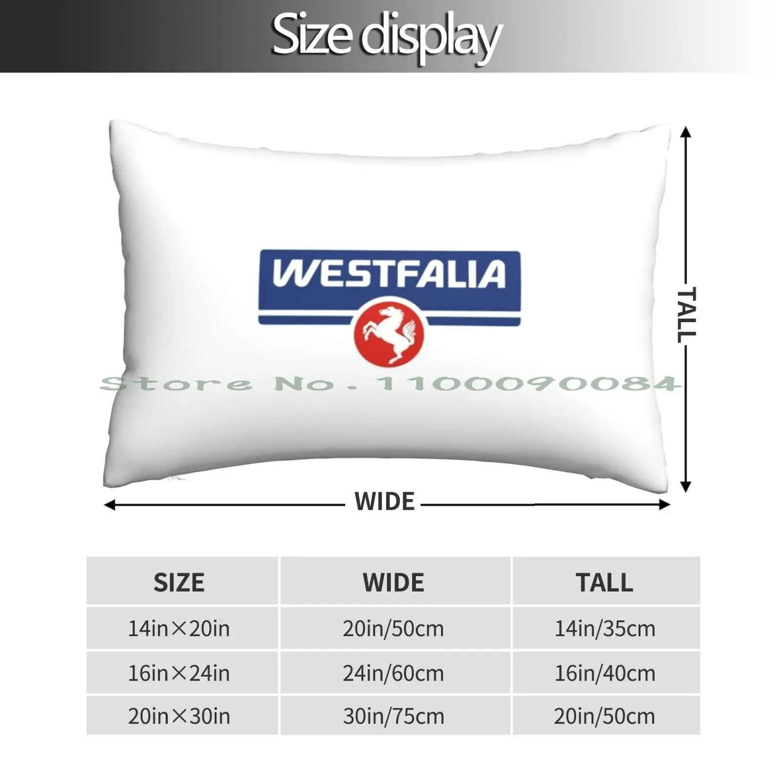 Чехол-наволочка Westfalia 20x30 50*75 Маленькая подушка для дивана спальни крепления