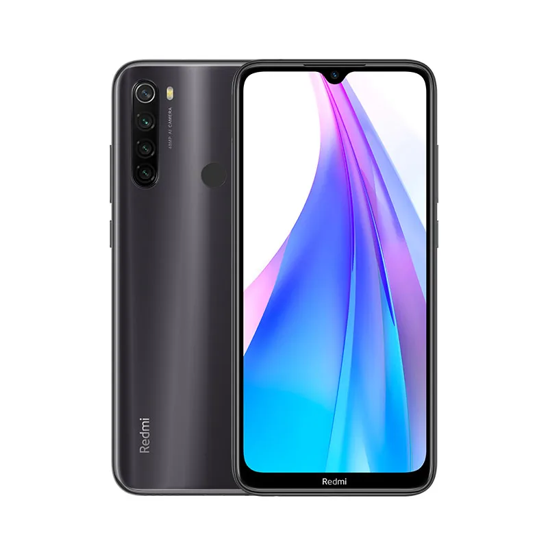Grey Xiaomi Redmi Note 8 T Note 8 T глобальная версия 3 ГБ 32 ГБ смартфон 48MP AI quad камера Snapdragon 665 NFC 4000 мАч 18 Вт Быстрая зарядка - Цвет: Grey
