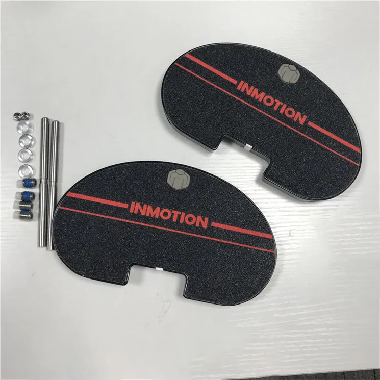 v8 metal pedal INMOTION V8, запчасти для одноколесного скутера, Корпус Корпуса, защитная крышка, регулируемая ручка, наклейка на педаль, Внутренние шины, светодиодный, аксессуары - Цвет: v8 metal pedal