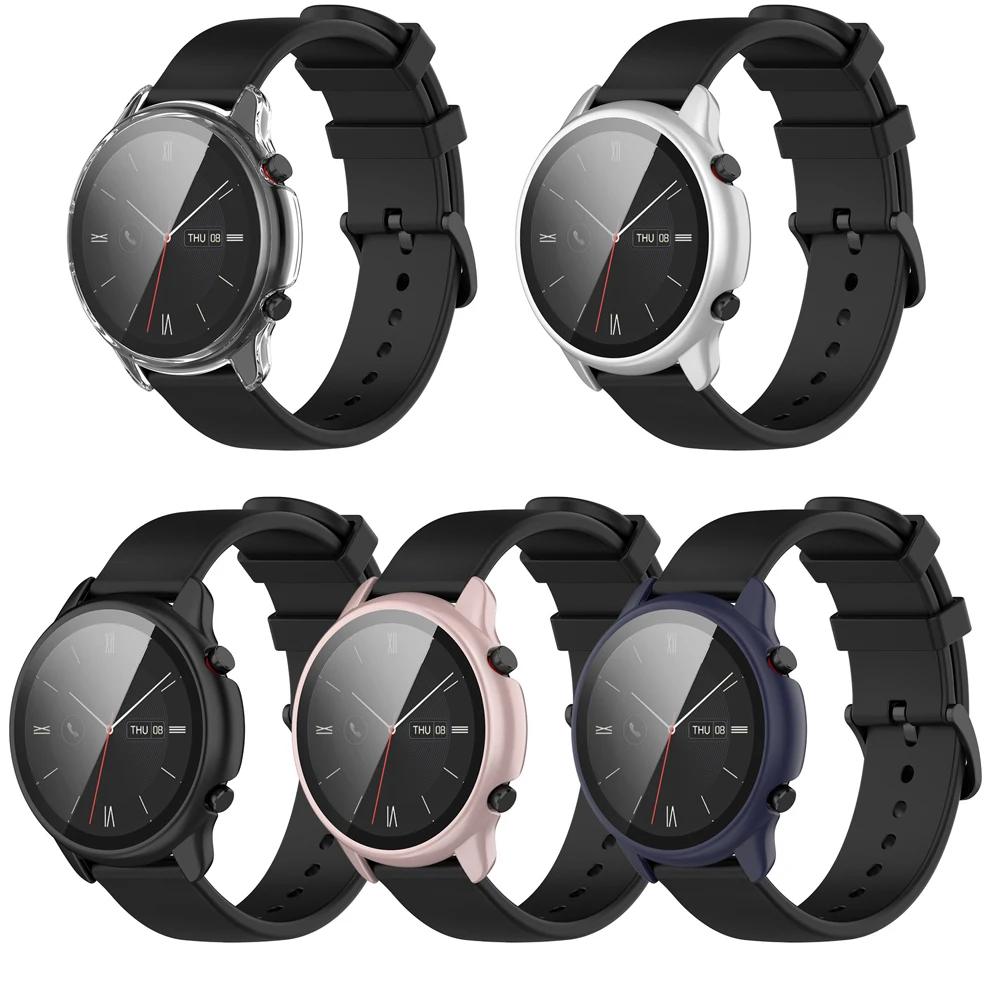 

Защитный чехол из поликарбоната для Huami Amazfit GTR 2 2e с зеркальным покрытием, чехол-бампер для Amazfit GTR2e, аксессуары