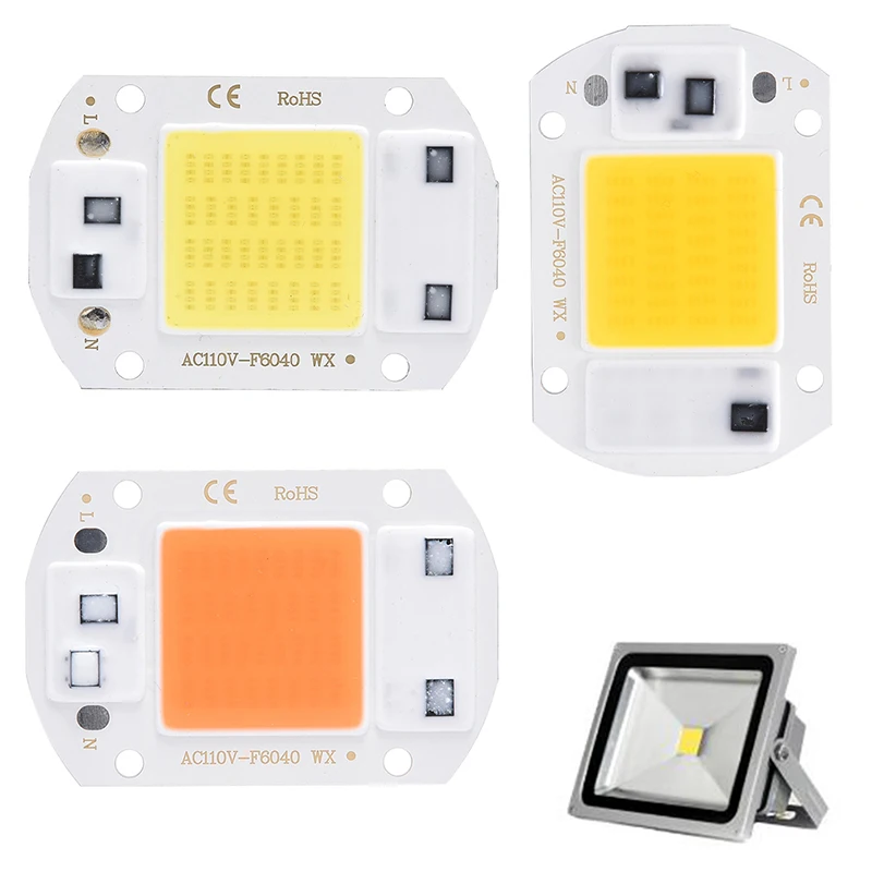 

IC драйвер светодиодный бусины лампа COB лампы постоянного тока чип 110V Вход Интегрированный 20 Вт, 30 Вт, 50 Вт