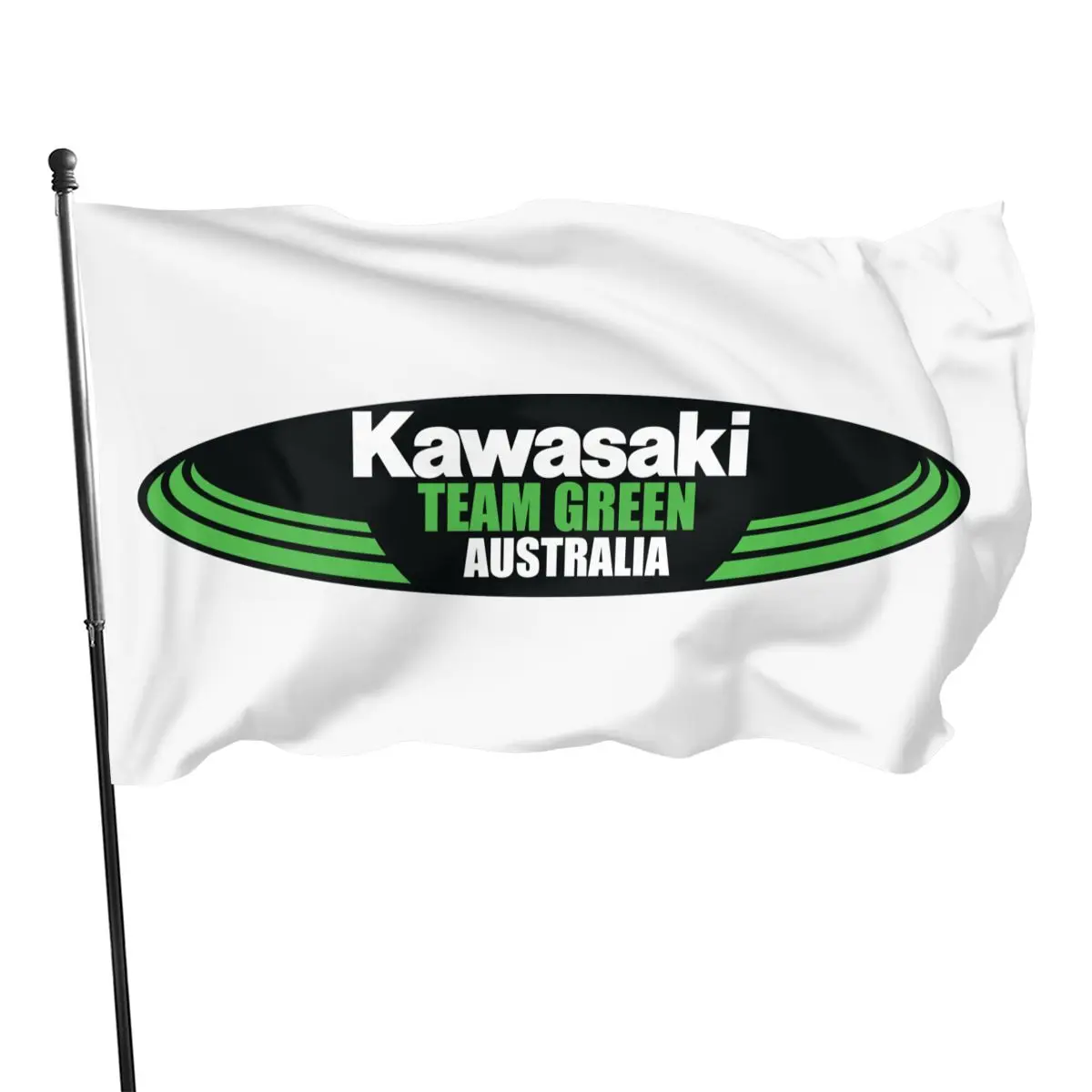 

90x150cmJapan Kawasaki Motorcycle Racing Flag indoor and outdoor decoration banner