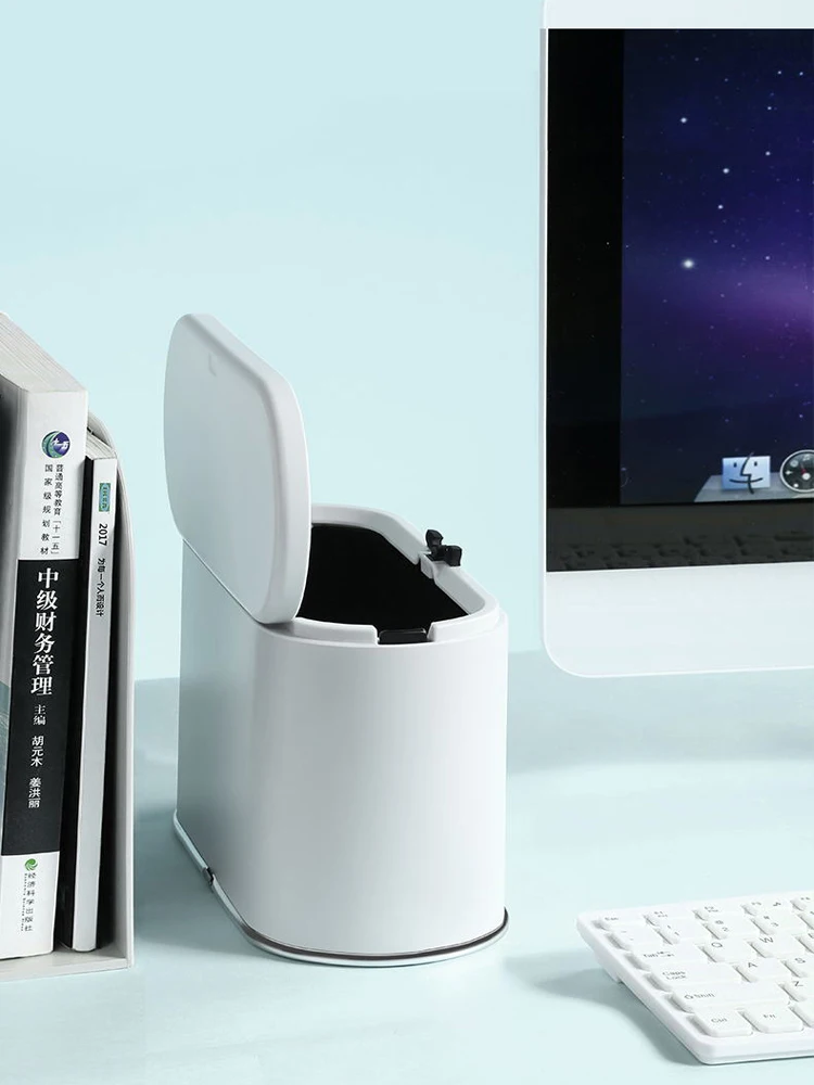 JOYBOS Desktop Trash Can For Car Bin Nordic Bedroom Small Minimalist Office Waste Household Table JBS26|Мусорные баки| |