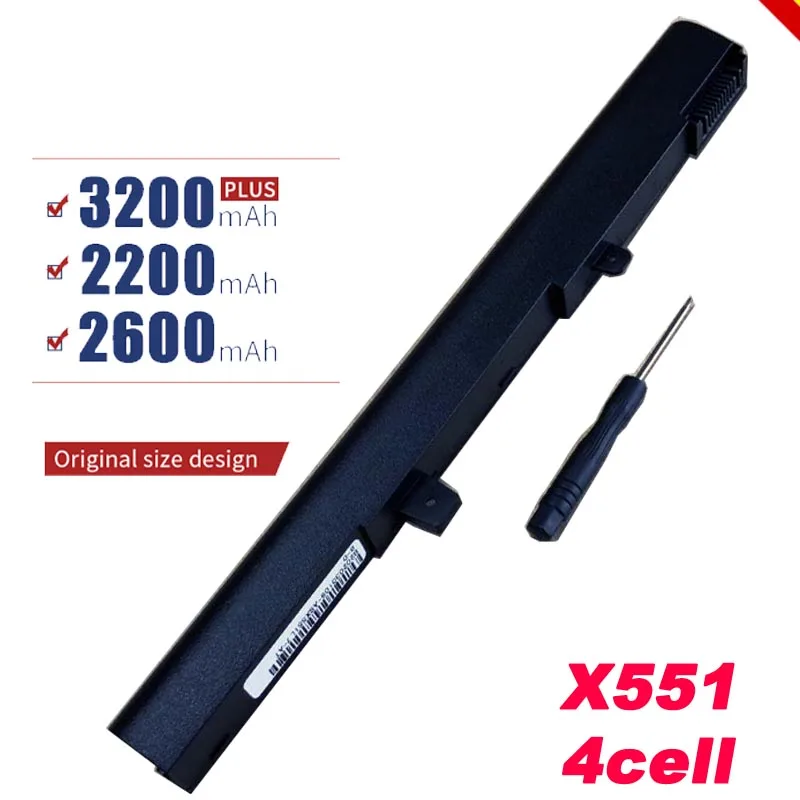 

A31N1319 Laptop Battery for ASUS X451 X451C X451CA X551 X551C X551CA X551M X551MA A31LJ91 A41N1308 4 Cells Free shipping