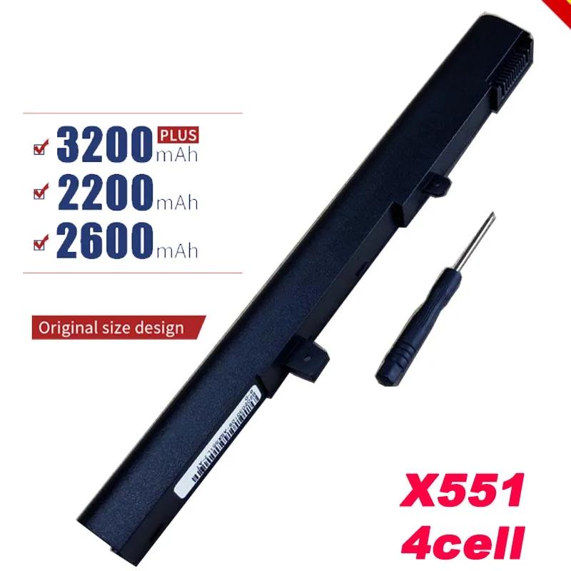 A31N1319 Аккумулятор для ноутбука ASUS X451 X451C X451CA X551 X551C X551CA X551M X551MA A31LJ91 A41N1308 4 ячейки